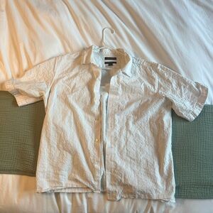 Banana Republic Mens Relaxed Fit Short Sleeve Button fown